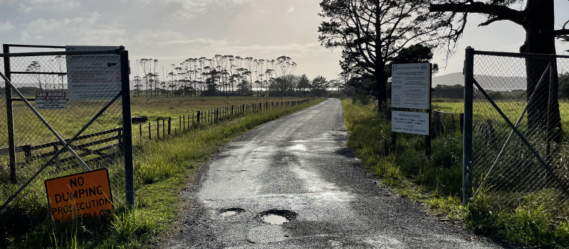 Houhora driveway