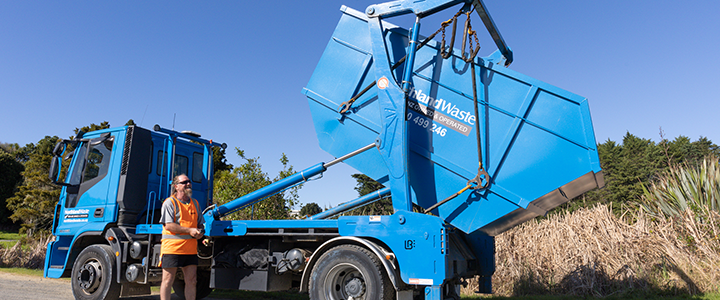 Skip BIn Truck Mobile